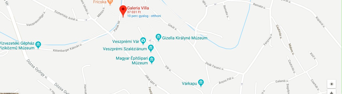 Galéria Villa apartman cím térkép